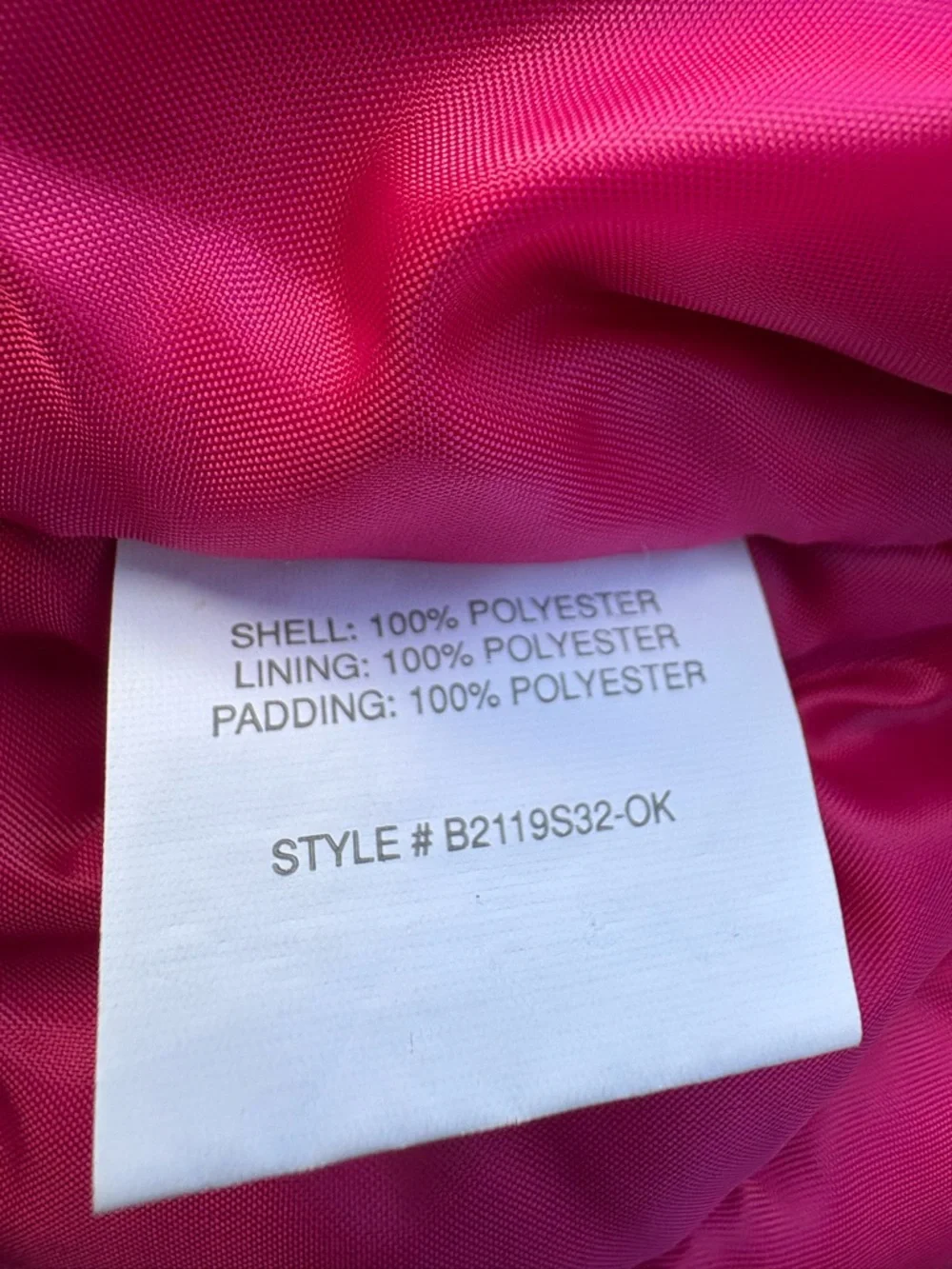 OshKosh Girls Snowpants Overalls Size 6X Pink Floral Quilted Winter Ski Play